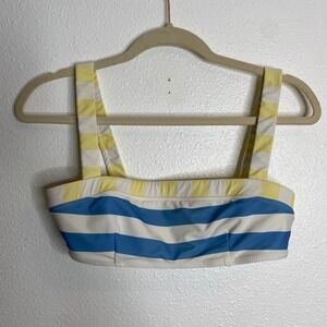 STAUD ColorBlock‎ Stripe Buttercup Seashore Stripe Set Liv Top M